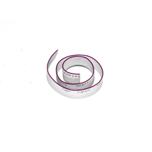 10 Wire Flat Ribbon Cable FRC 28 AWG (1 Ft.) - Electra Traders | Electronic Components & Gadgets India