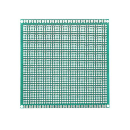 10 x 10 cm Universal PCB Prototype Board Single-Sided 2.54mm Hole Pitch - Electra Traders | Electronic Components & Gadgets India