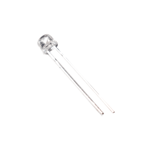 2 Pin RGB LED 4.8mm Straw Hat - Slow Auto Flashing - Electra Traders | Electronic Components & Gadgets India
