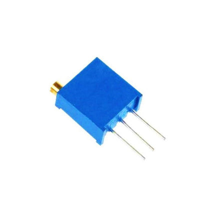 10k Multiturn Trimpot Trimming Potentiometer Through-hole - Electra Traders | Electronic Components & Gadgets India