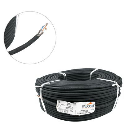 26 AWG CAT6 Copper Shielded Twisted Pair (100 Meter) - Electra Traders | Electronic Components & Gadgets India