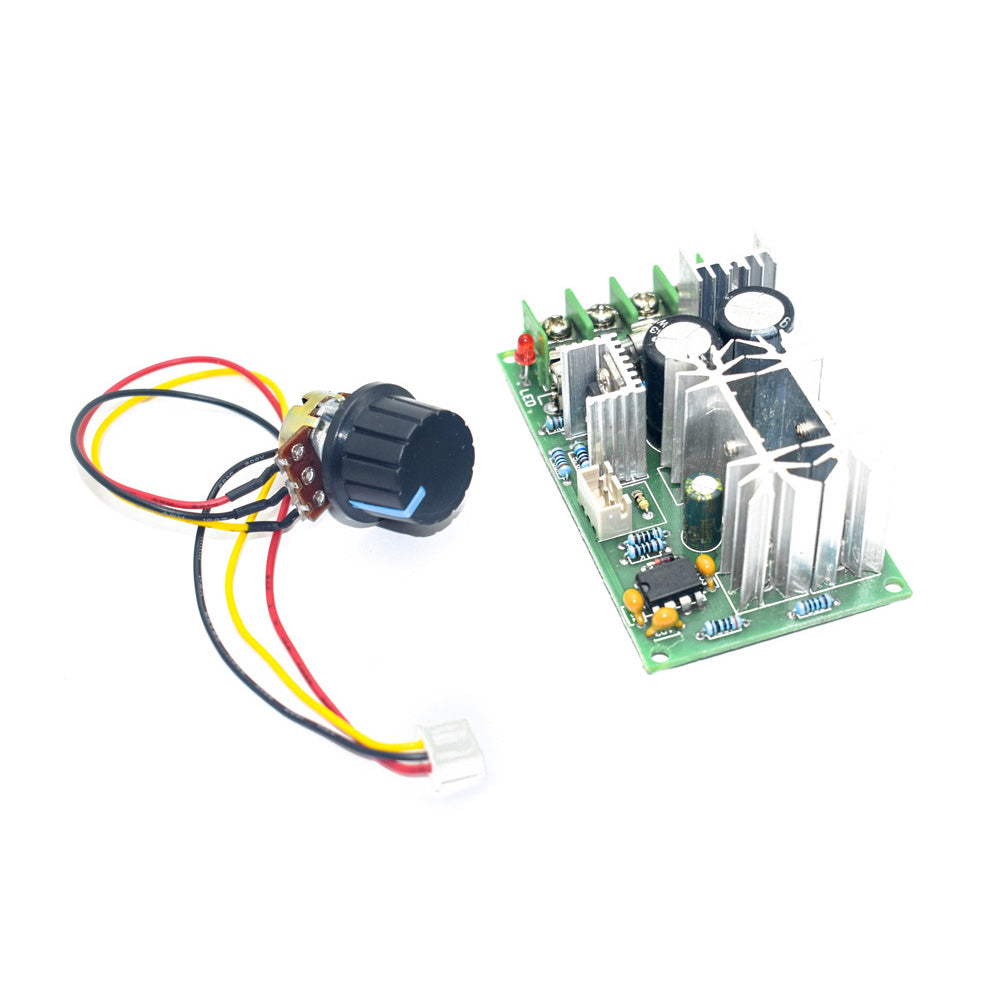DC10V -60V 20A 1200W DC PWM Motor Speed Controller - Electra Traders | Electronic Components & Gadgets India