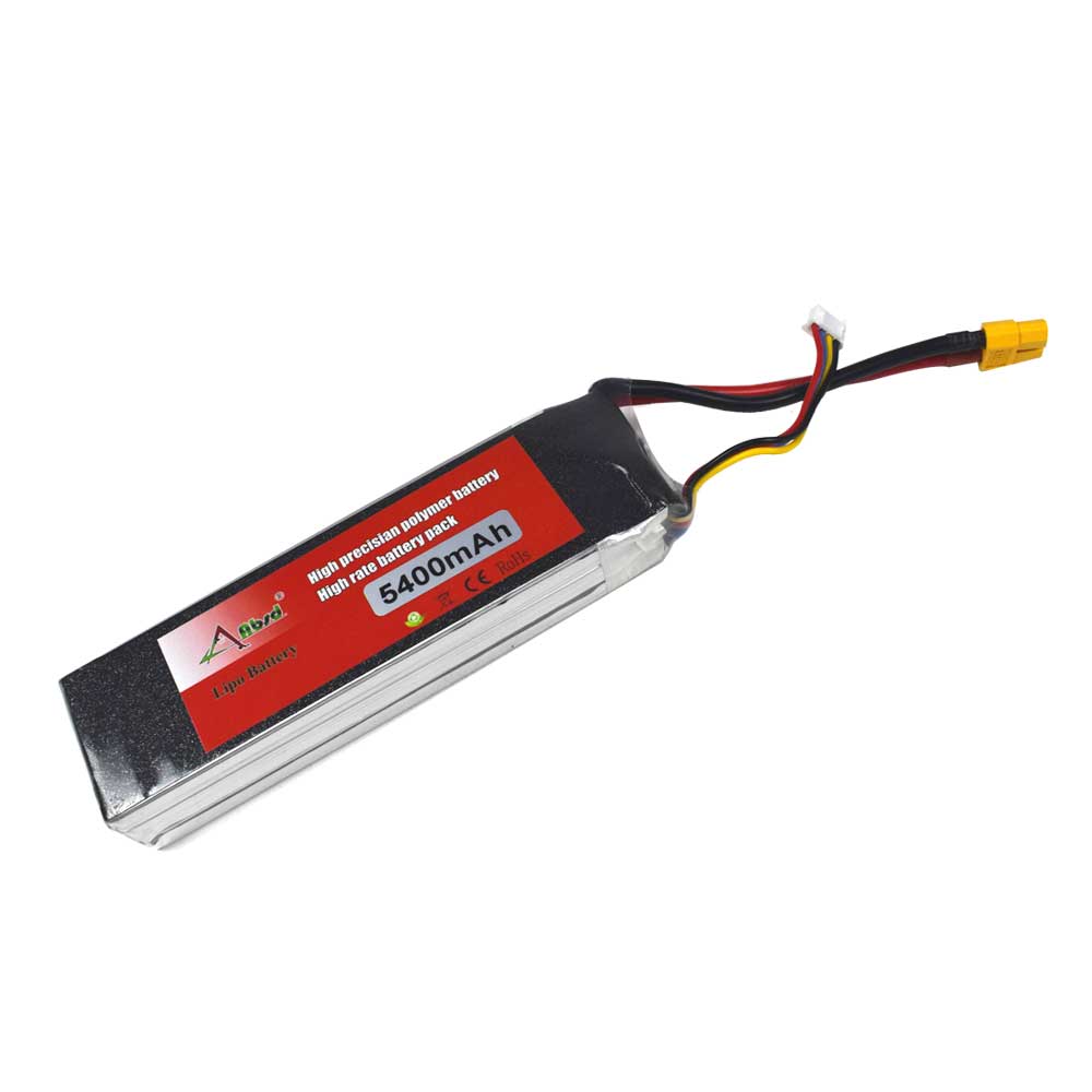 11.1V 5400mAh 3S 30C Lithium Polymer Battery - Electra Traders | Electronic Components & Gadgets India