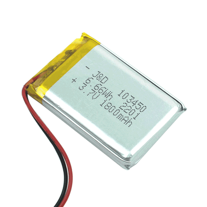1800mAh 3.7V Lithium Polymer Rechargeable Battery with BMS - Electra Traders | Electronic Components & Gadgets India
