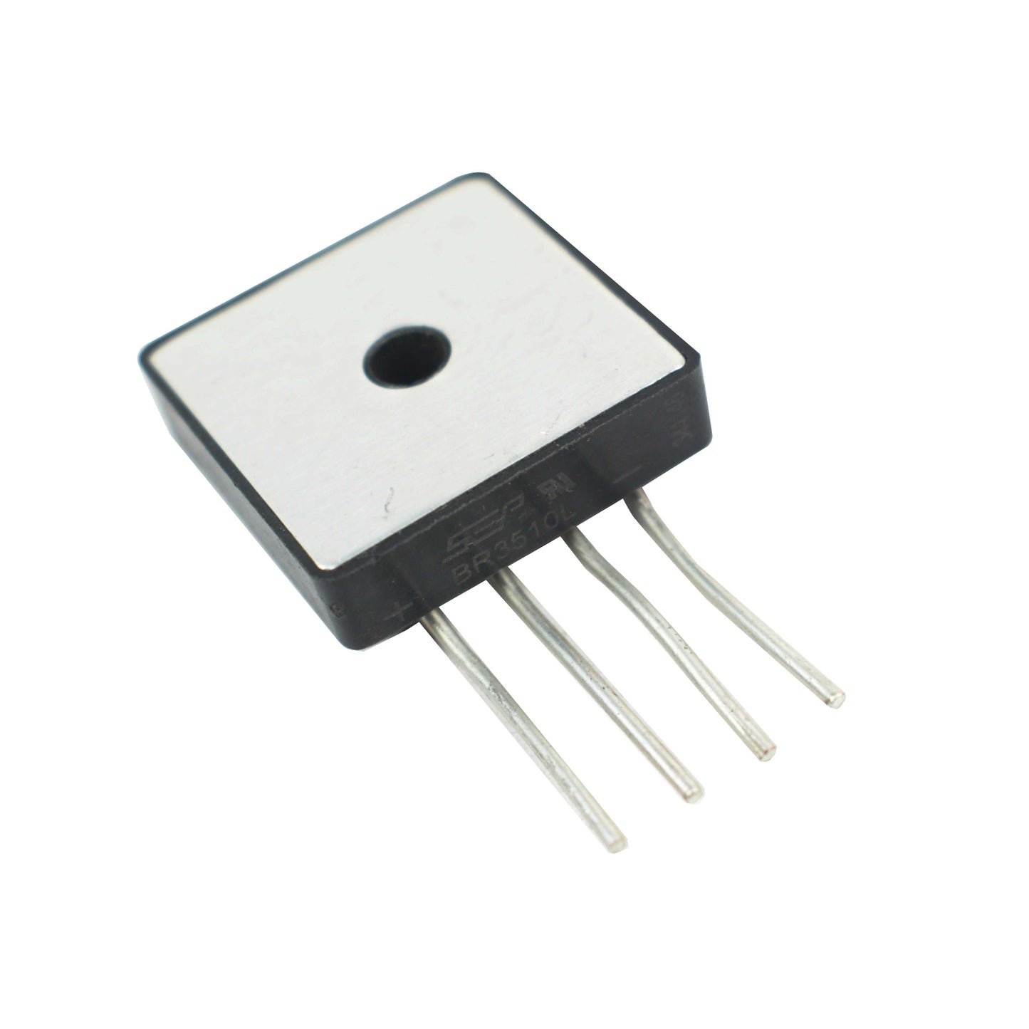BR3510L 1000V, 35A Single-Phase Silicon Bridge Rectifier - Electra Traders | Electronic Components & Gadgets India