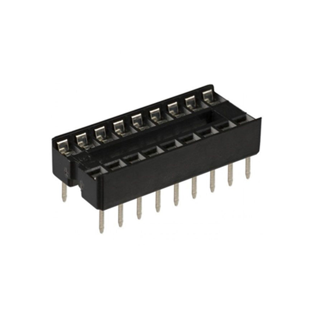 18 pin DIP IC Base - Electra Traders | Electronic Components & Gadgets India