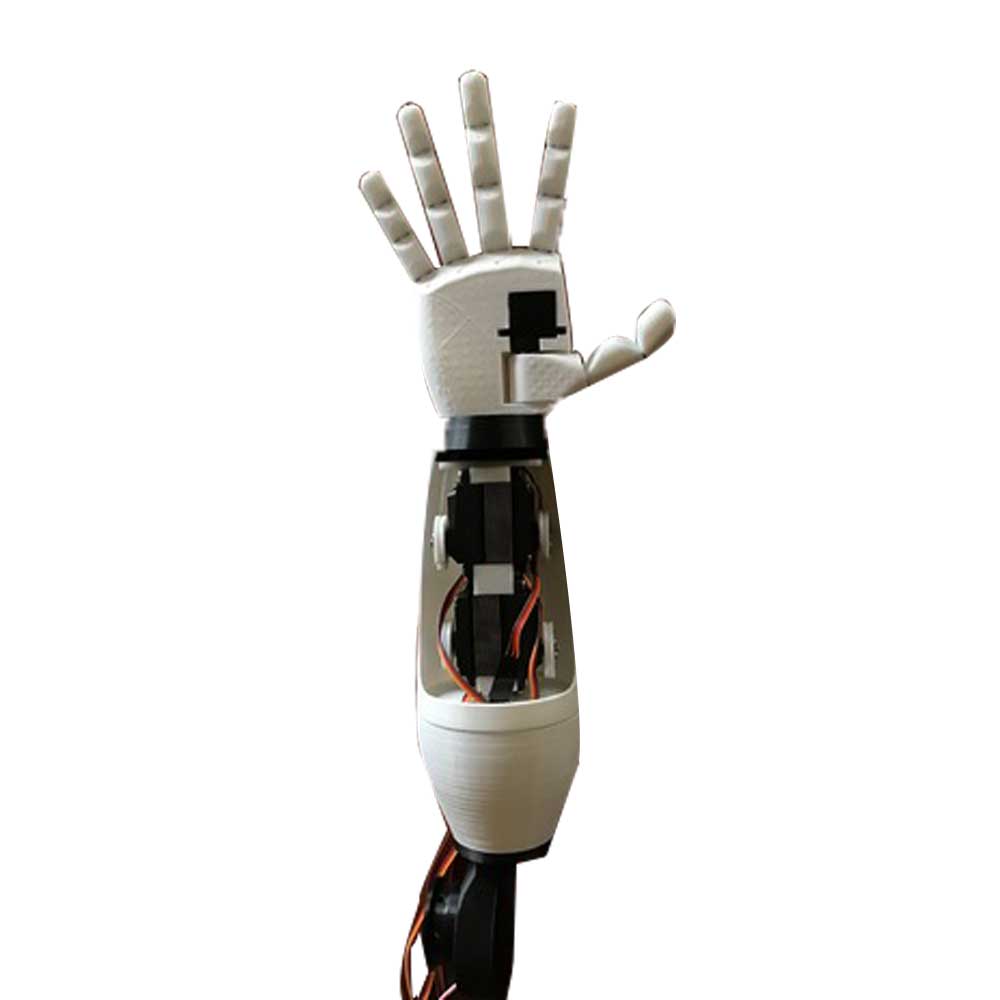Techno-Tirupati: Robotic Prosthetic Hand DIY Kit - Electra Traders | Electronic Components & Gadgets India