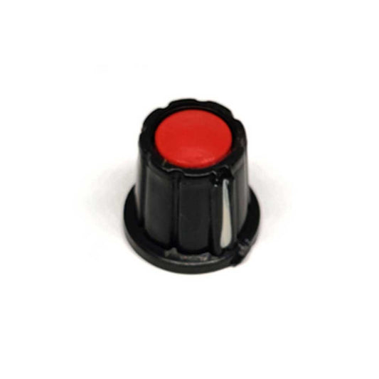 Potentiometer Knob (Red) - Electra Traders | Electronic Components & Gadgets India
