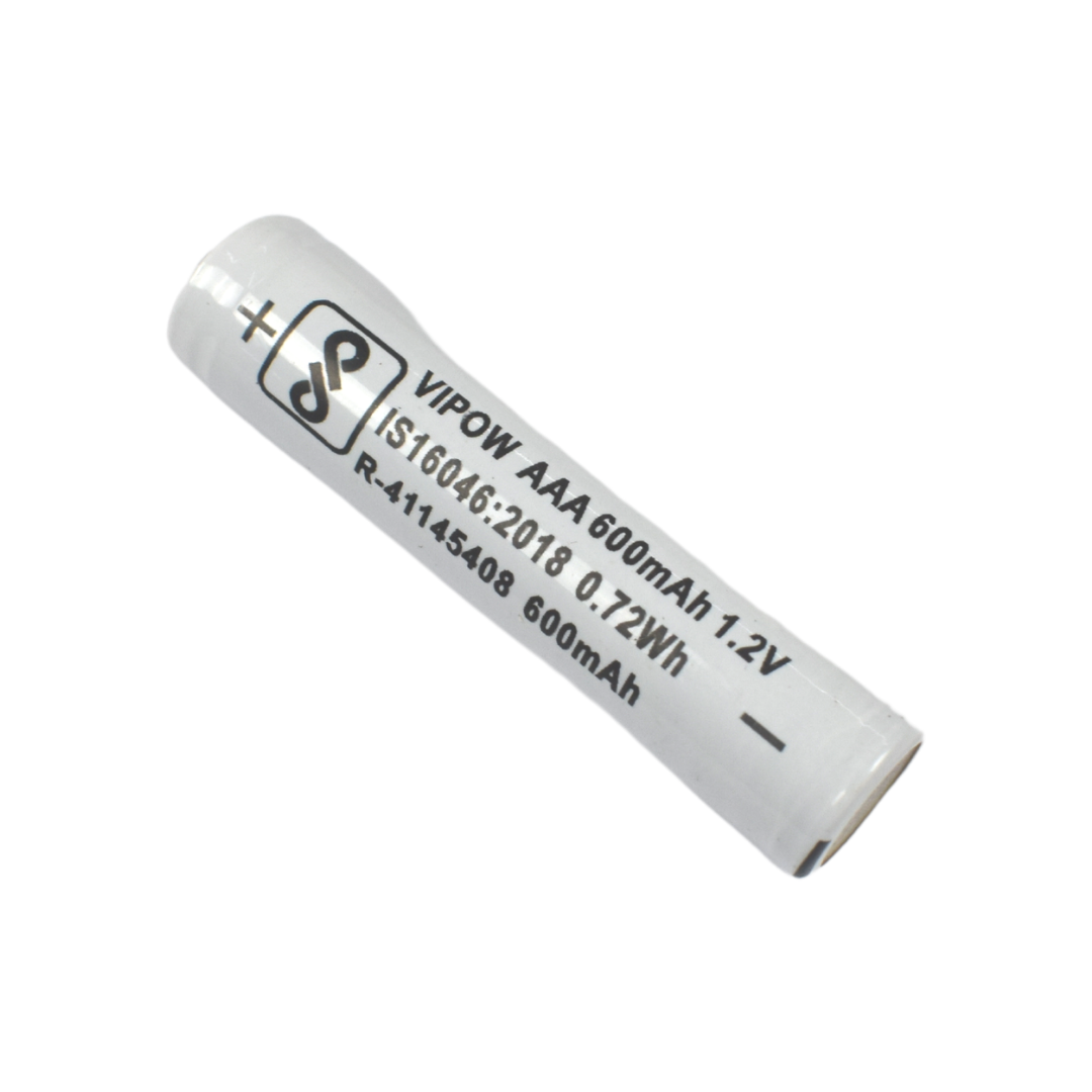 Vipow 1.2V 600mAh NiMh AAA Battery - Electra Traders | Electronic Components & Gadgets India