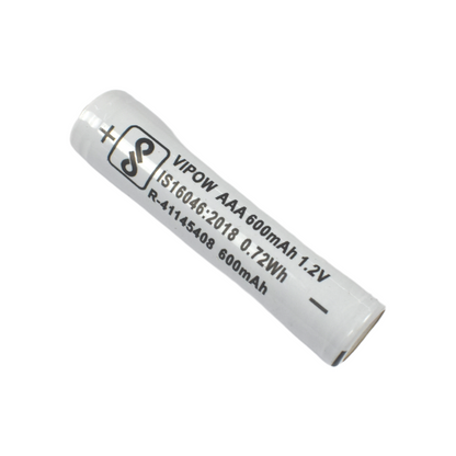 Vipow 1.2V 600mAh NiMh AAA Battery - Electra Traders | Electronic Components & Gadgets India
