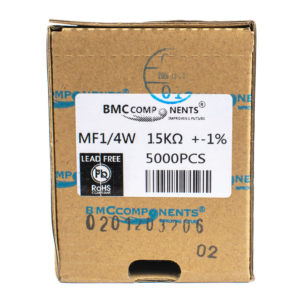 1 ohm 1% 1/4 Watt Resistor (Box of 5000) - MFR - Electra Traders | Electronic Components & Gadgets India
