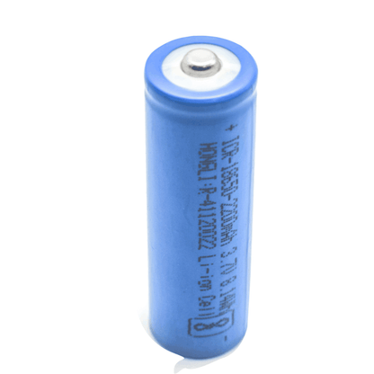 3.7V 2200mAh Lithium-Ion Battery ICR18650 with Tip Top - Electra Traders | Electronic Components & Gadgets India