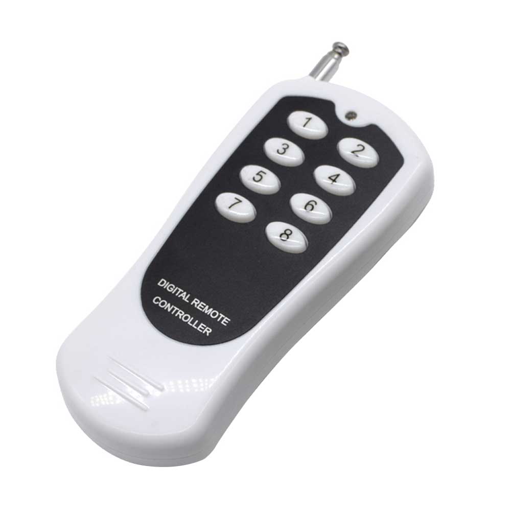 1000m Long Range 8 Channel 433MHz RF Wireless Remote Control Transmitter for Water Pump Motor Lighting Farm Agriculture - Electra Traders | Electronic Components & Gadgets India