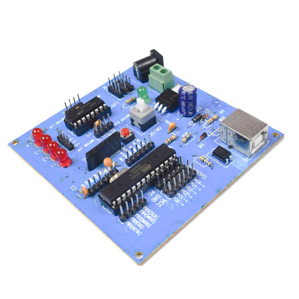 AVR ATMega8 Bootloader Mini Development Board - Electra Traders | Electronic Components & Gadgets India