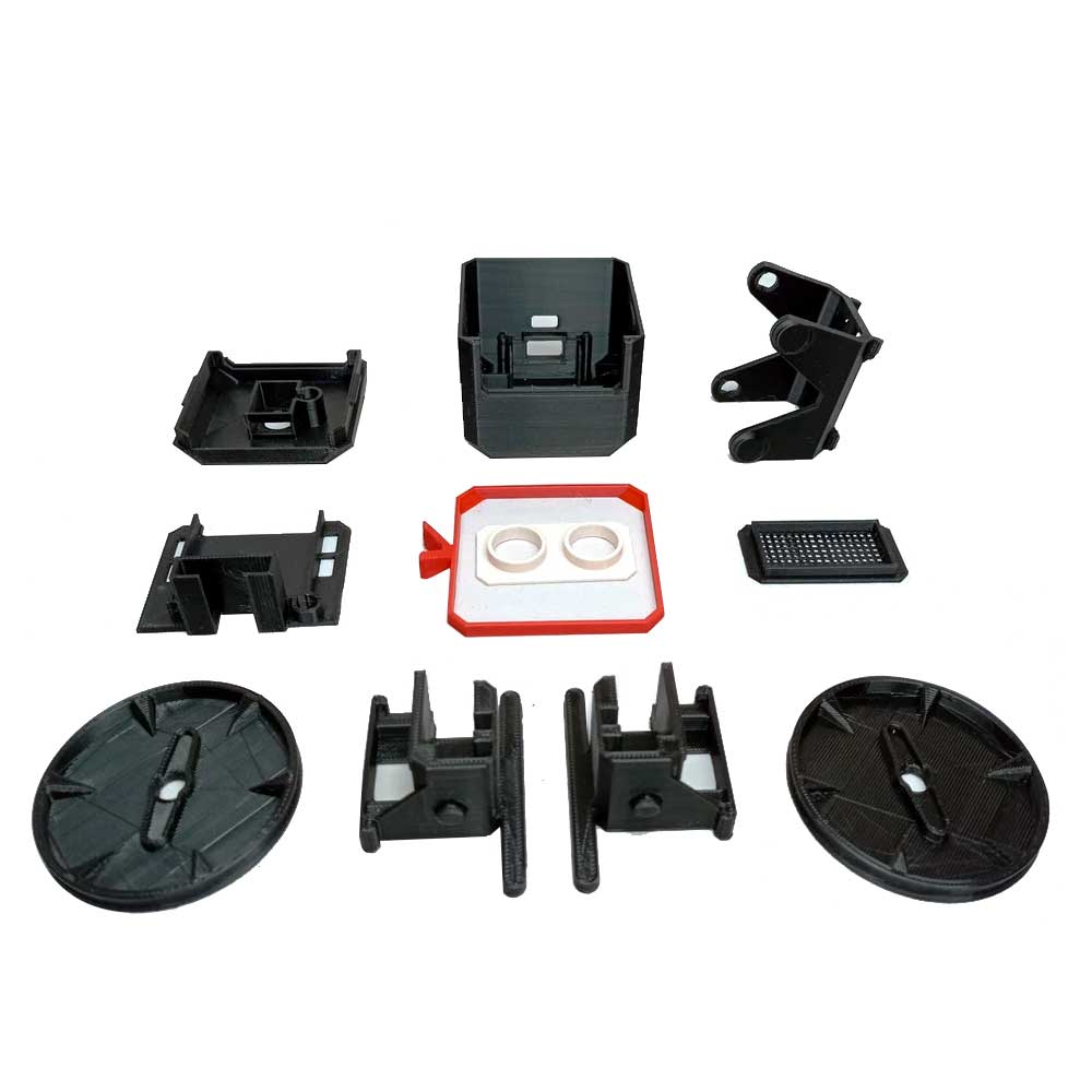 Techno-Tirupati; OTTO NINJA HUMANOID Robot 3D Printed Parts without Motors and Controller - Electra Traders | Electronic Components & Gadgets India