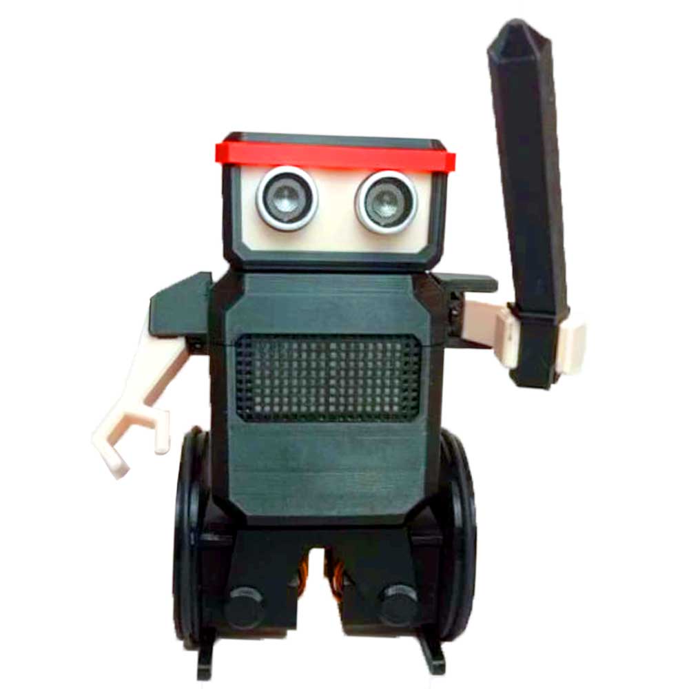 Techno-Tirupati; OTTO NINJA HUMANOID Robot 3D Printed Parts without Motors and Controller - Electra Traders | Electronic Components & Gadgets India