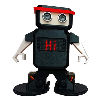 Techno-Tirupati; OTTO NINJA HUMANOID Robot 3D Printed Parts without Motors and Controller - Electra Traders | Electronic Components & Gadgets India