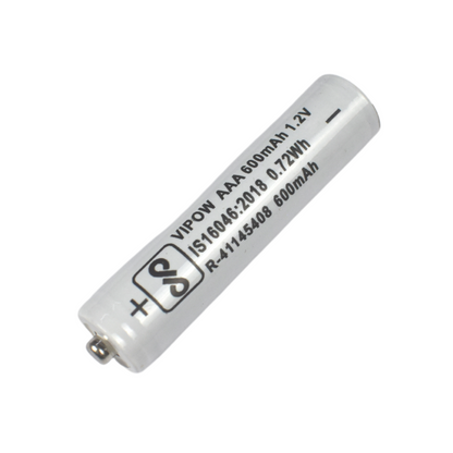 Vipow 1.2V 600mAh NiMh AAA Battery - Electra Traders | Electronic Components & Gadgets India