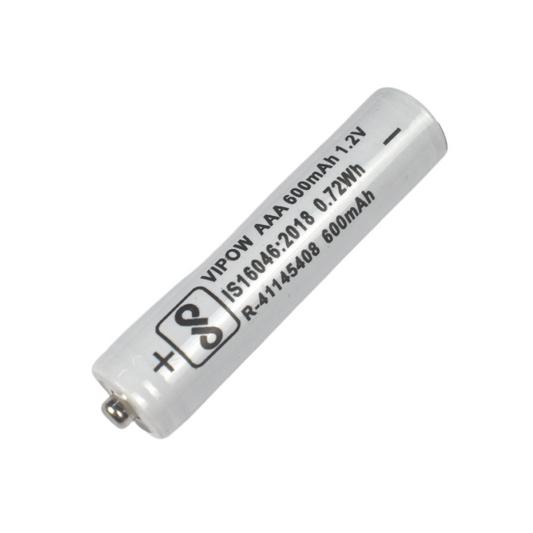Vipow 1.2V 600mAh NiMh AAA Battery - Electra Traders | Electronic Components & Gadgets India