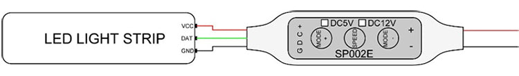 SP002E 3 Key Led Controller - Electra Traders | Electronic Components & Gadgets India