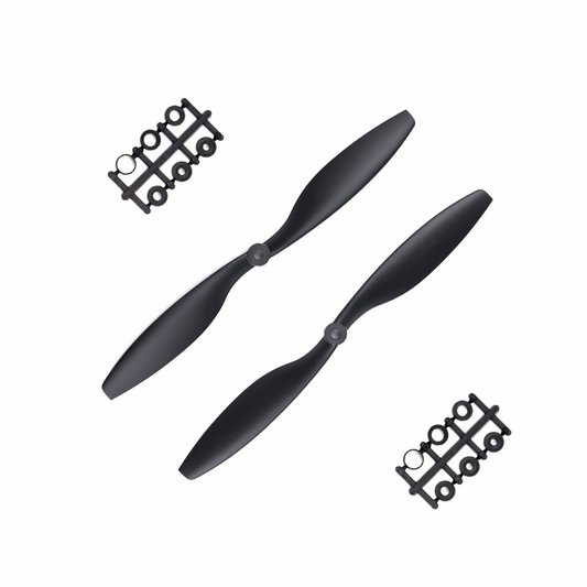 Propellers 1045(10X4.5) ABS Black 1CW+1CCW-1pair - Electra Traders | Electronic Components & Gadgets India