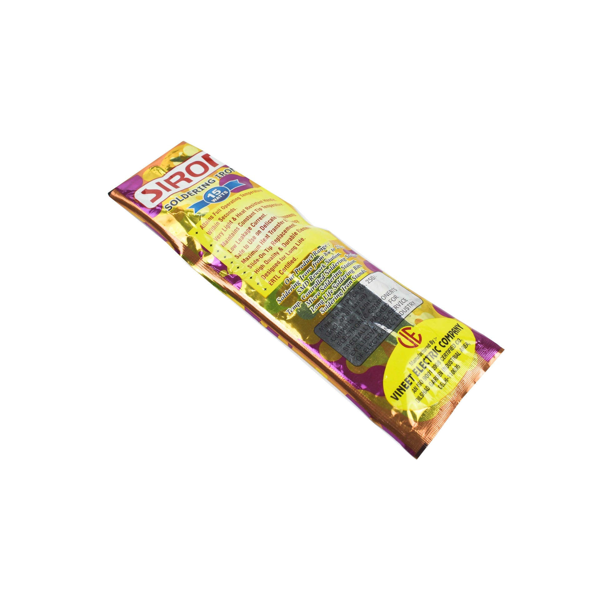 SIRON 15W Soldering Iron - Electra Traders | Electronic Components & Gadgets India