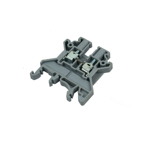 Connectwell CTS4UN 4 sq. mm Feed Through Screw Clamp Terminal - Electra Traders | Electronic Components & Gadgets India