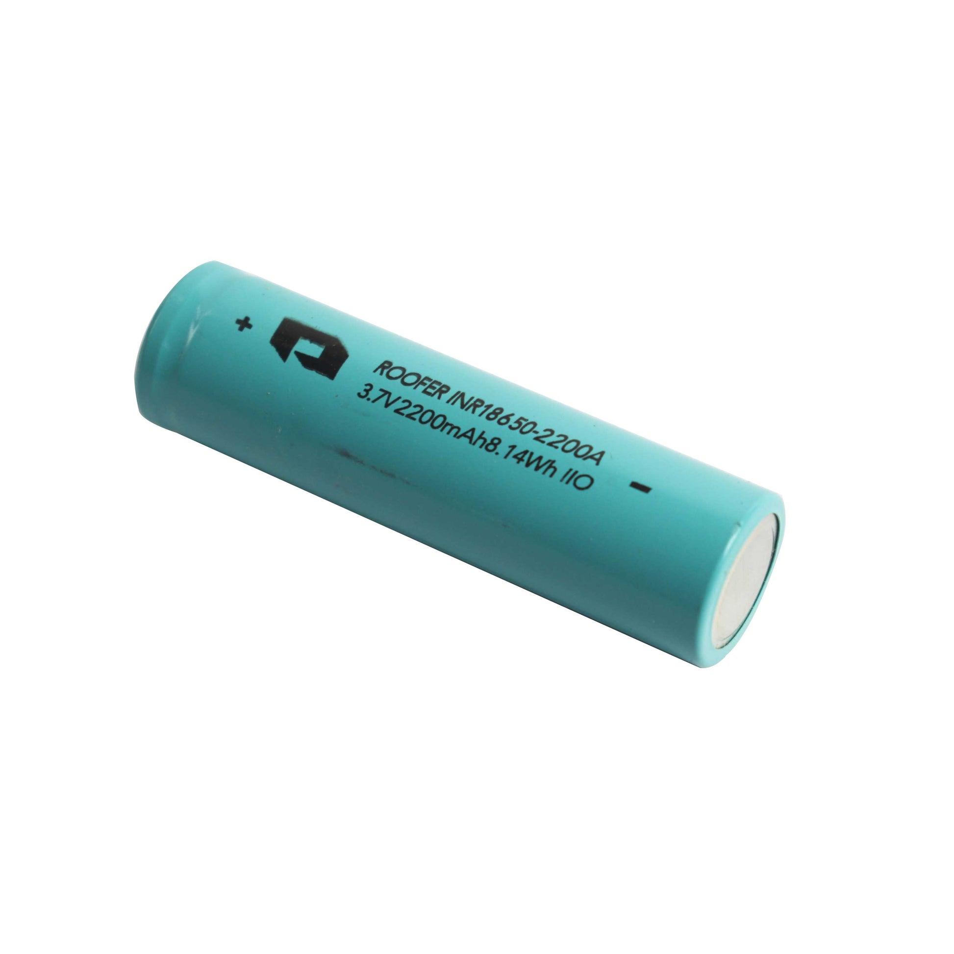 Roofer 3.7V 2200mAh 18650 Lithium Ion Battery - Electra Traders | Electronic Components & Gadgets India