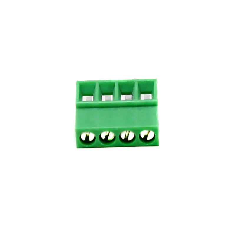 4 Pin 2.54mm Pitch Pluggable Screw Terminal Block - Electra Traders | Electronic Components & Gadgets India