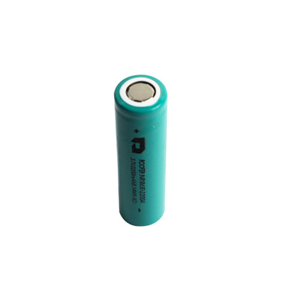 Roofer 3.7V 2200mAh 18650 Lithium Ion Battery - Electra Traders | Electronic Components & Gadgets India