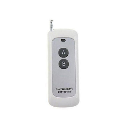 433MHz 2 Button RF Remote Control Switch with Antenna - Electra Traders | Electronic Components & Gadgets India
