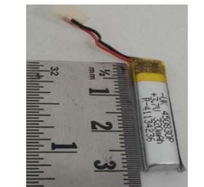 450830 320mAh 3.7V Lithium Polymer Battery - Electra Traders | Electronic Components & Gadgets India