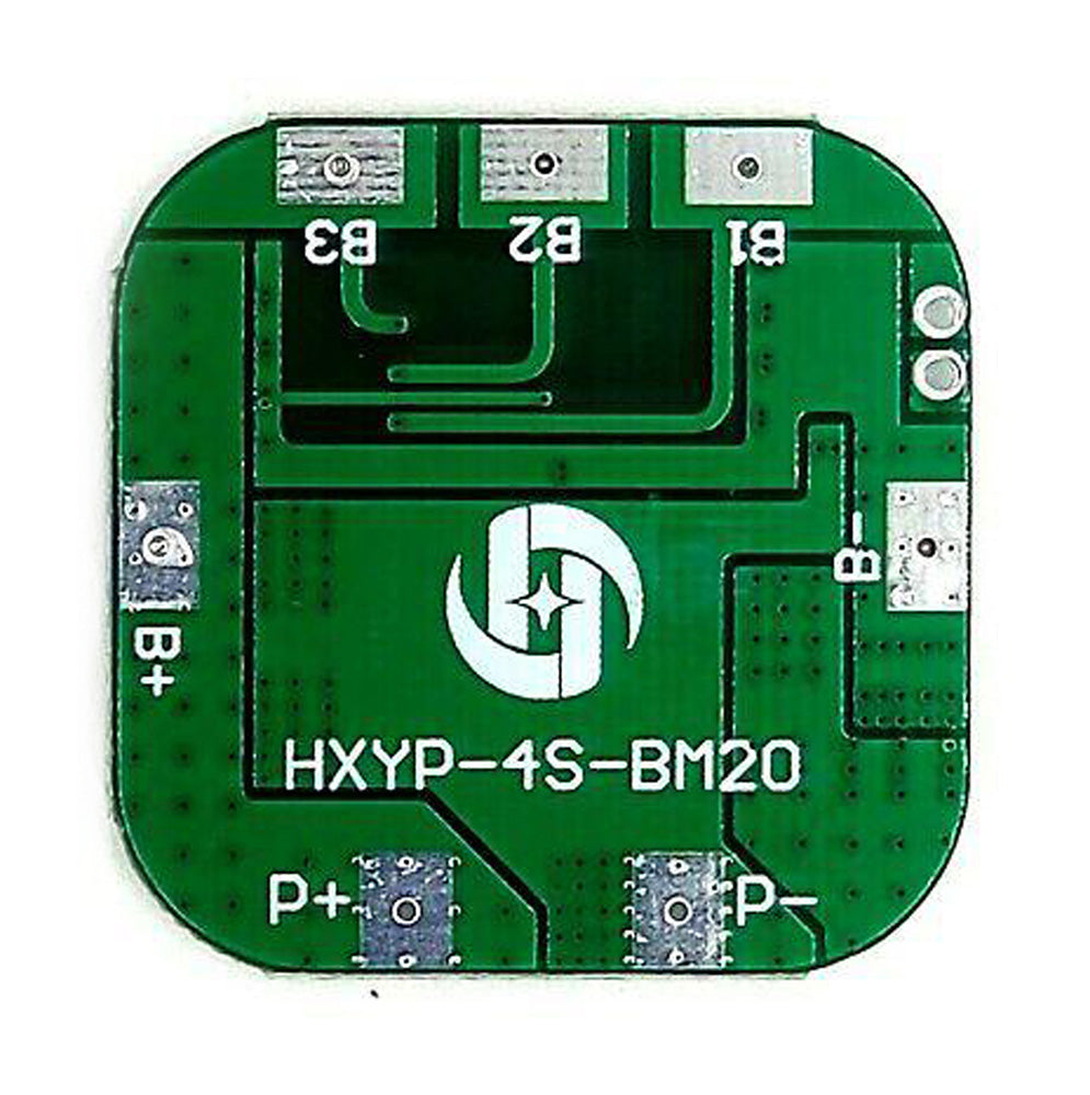 4S 20A 18650 Lithium Battery Protection Board - Electra Traders | Electronic Components & Gadgets India