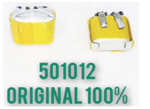 501012 40mAh 3.7V Lithium Polymer Battery - Electra Traders | Electronic Components & Gadgets India