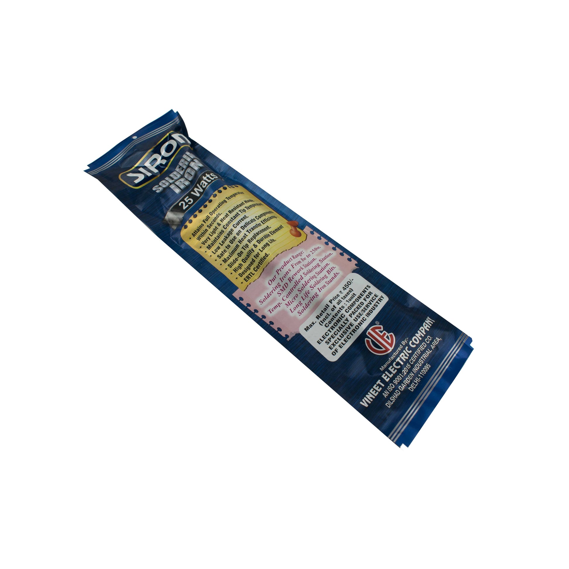 SIRON 25W Soldering Iron - Electra Traders | Electronic Components & Gadgets India
