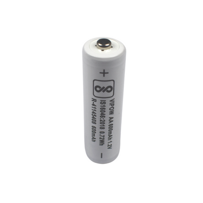 Vipow 1.2V 600mAh NiMh AA Battery - Electra Traders | Electronic Components & Gadgets India