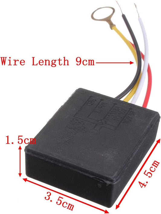 AC 100-240V 3 Way Touch Sensor Switch Desk light Parts Touch Control Sensor Dimmer For Bulbs Lamp Switch - Electra Traders | Electronic Components & Gadgets India
