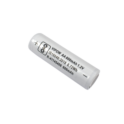 Vipow 1.2V 600mAh NiMh AA Battery - Electra Traders | Electronic Components & Gadgets India