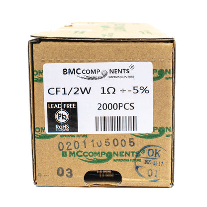 0.56 ohm 5% 1/2 Watt Resistor (Box of 2000) - CFR - Electra Traders | Electronic Components & Gadgets India