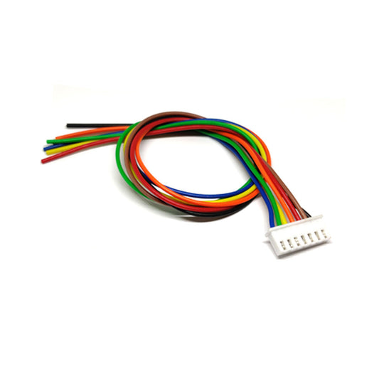 7 Pin JST Cable Connector Female - 2.54mm Pitch - Electra Traders | Electronic Components & Gadgets India