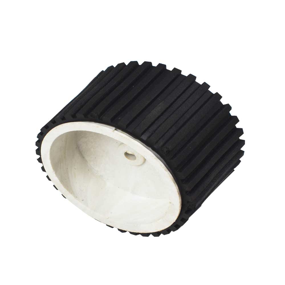Robotic Wheel 73mm Diameter x 42mm Width - Electra Traders | Electronic Components & Gadgets India