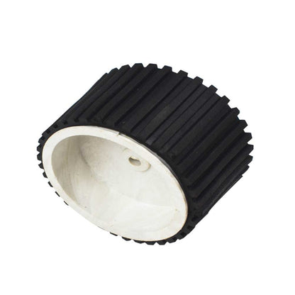 Robotic Wheel 73mm Diameter x 42mm Width - Electra Traders | Electronic Components & Gadgets India
