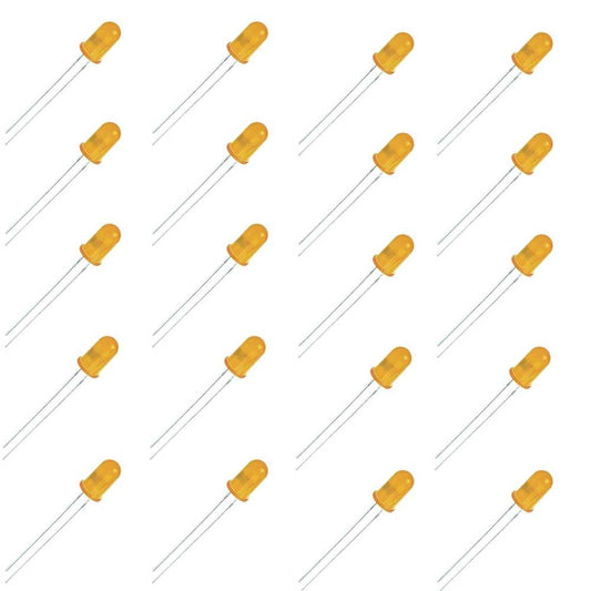 Yellow LED 5mm - Electra Traders | Electronic Components & Gadgets India