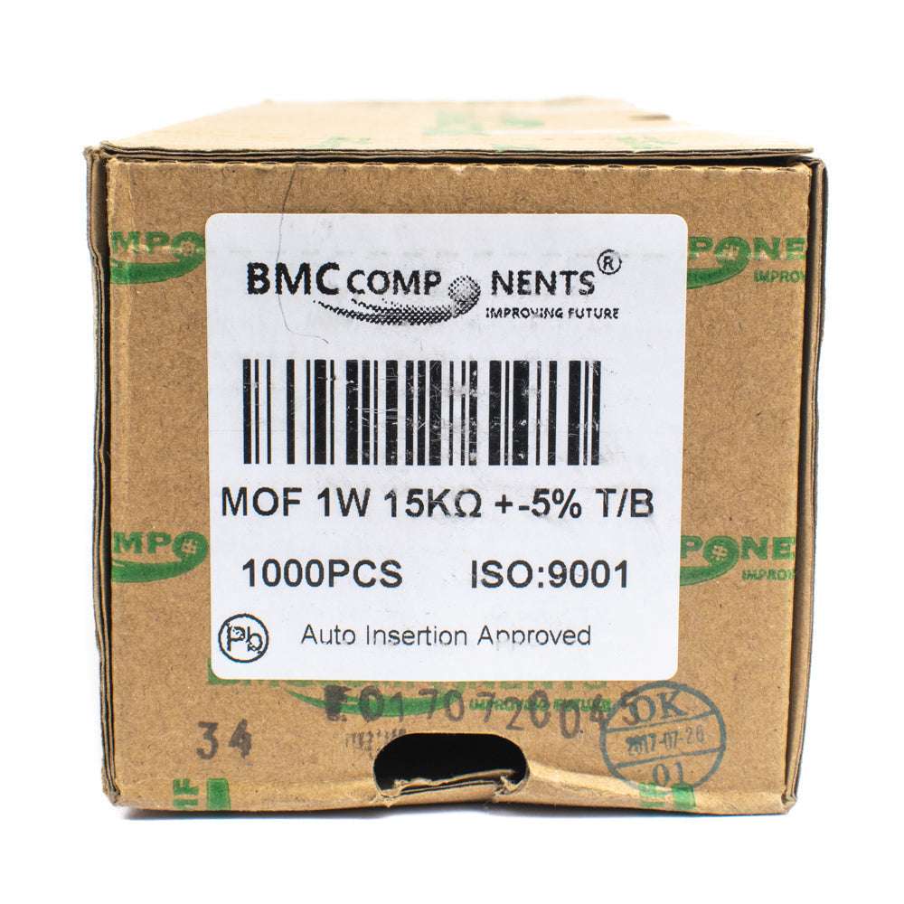 1.2 ohm 5% 1 Watt Resistor (Box of 1000) - MOF - Electra Traders | Electronic Components & Gadgets India