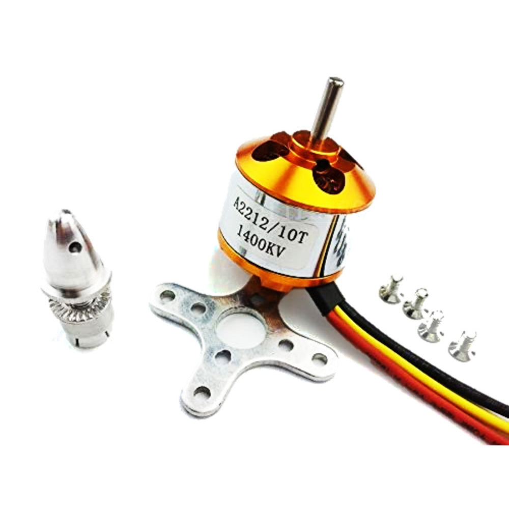 A2212/10T - 1400KV BLDC Brushless Motor - Electra Traders | Electronic Components & Gadgets India