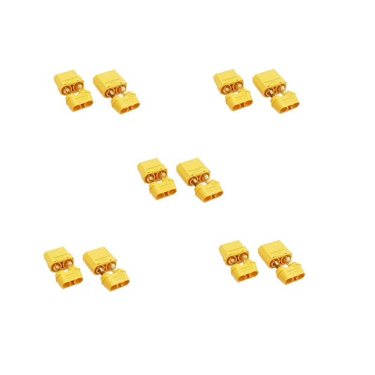 XT90 Male-Female Connector pair with Housing-5Pair - Electra Traders | Electronic Components & Gadgets India