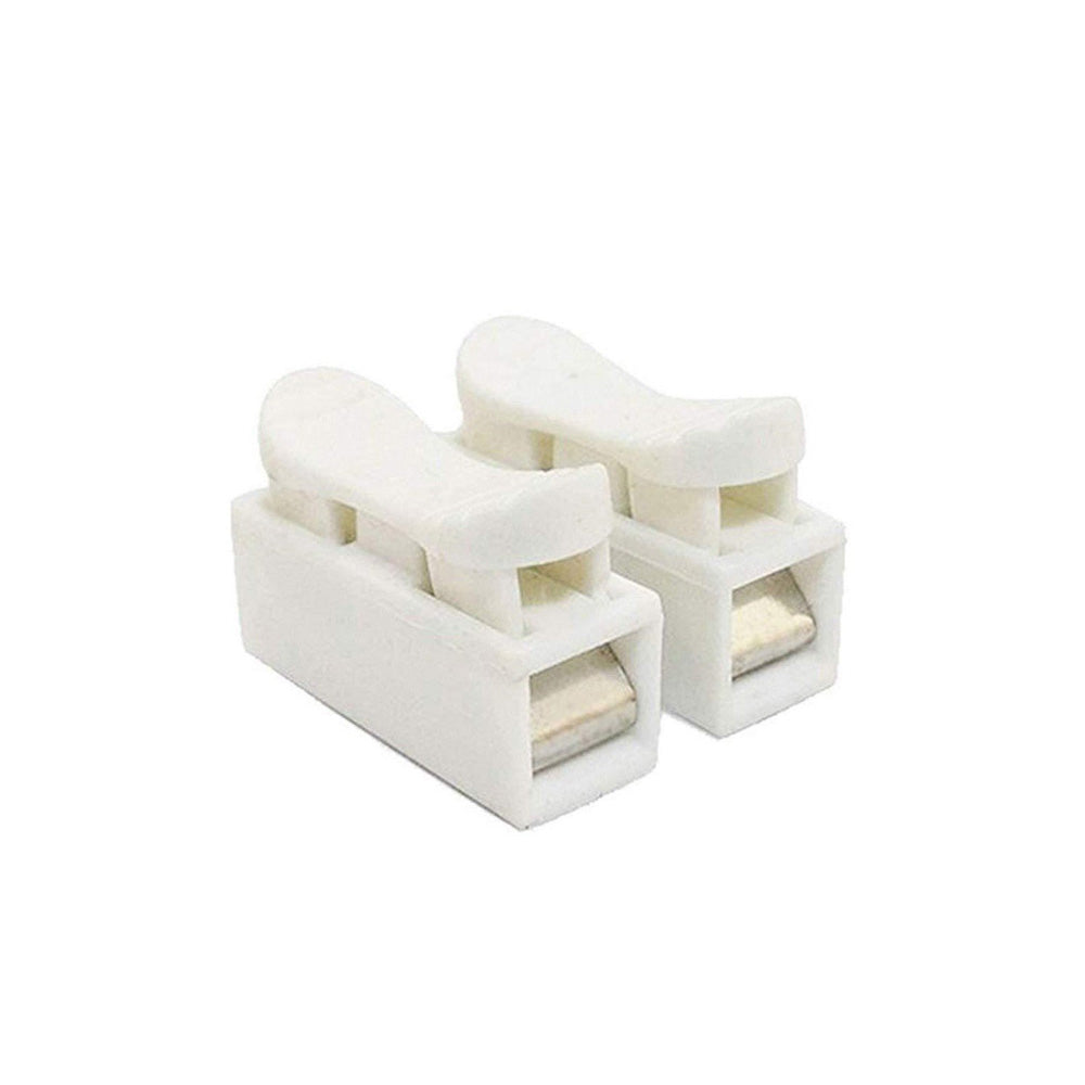 CH2 Quick Connector Cable Clamp Terminal Block Spring Connector - Electra Traders | Electronic Components & Gadgets India