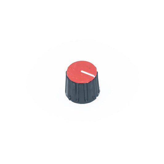 Potentiometer Knob Red 21mm for 6mm Shaft - Electra Traders | Electronic Components & Gadgets India