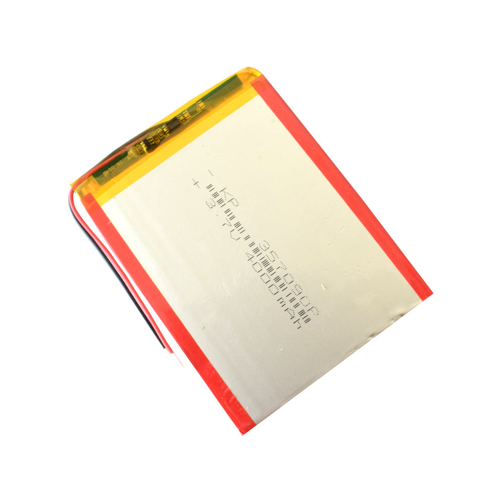 KP 3.7V 4000mAh Lithium Polymer Rechargeable Battery - Electra Traders | Electronic Components & Gadgets India