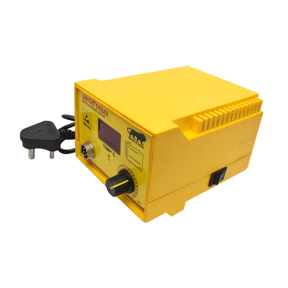 Siron DSS60 Digital Temp. Controlled Soldering 60W Soldering Station - Electra Traders | Electronic Components & Gadgets India